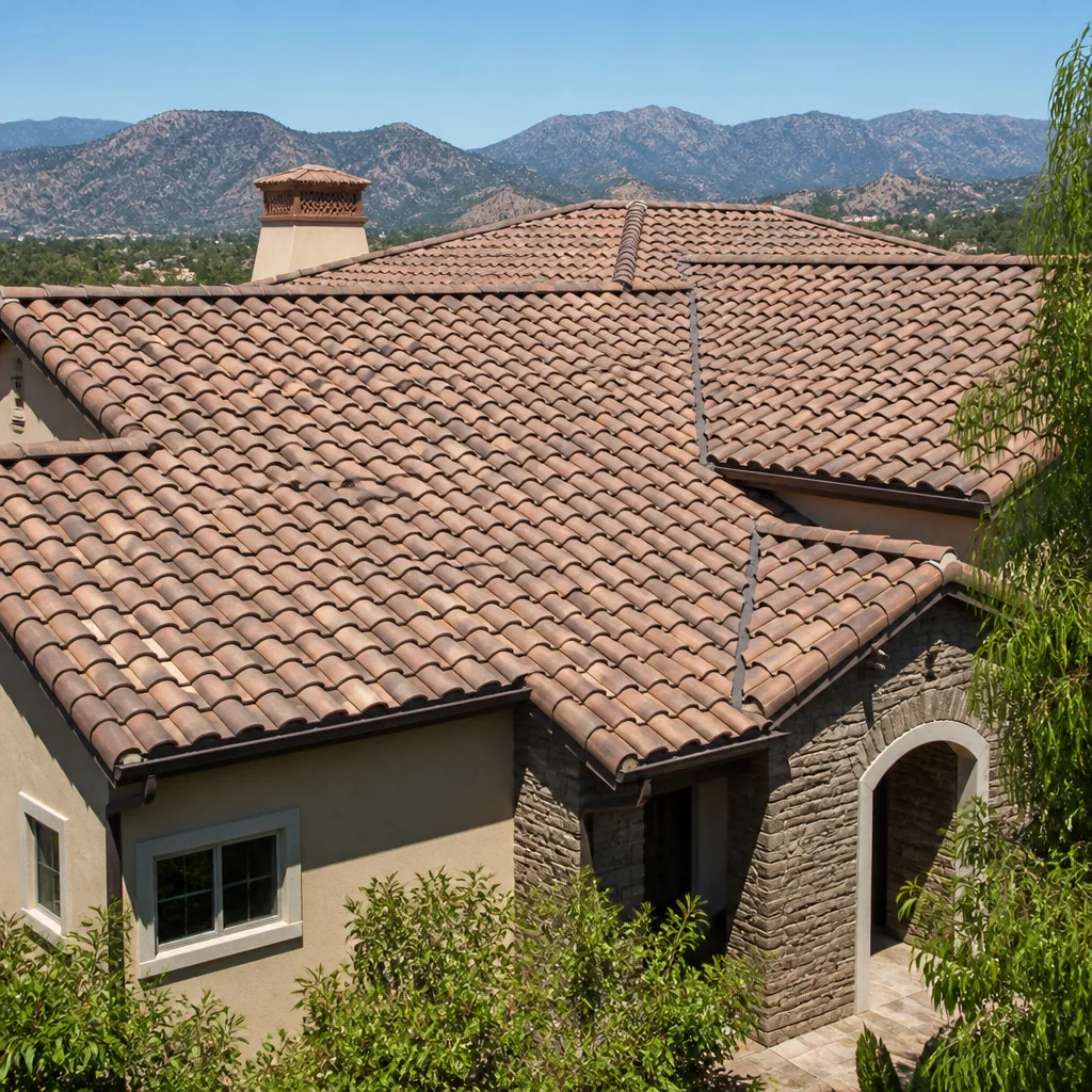Tile roofing